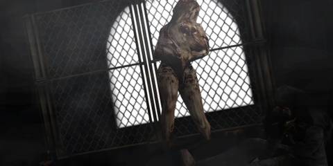 Silent Hill 2 lying figure first encounter