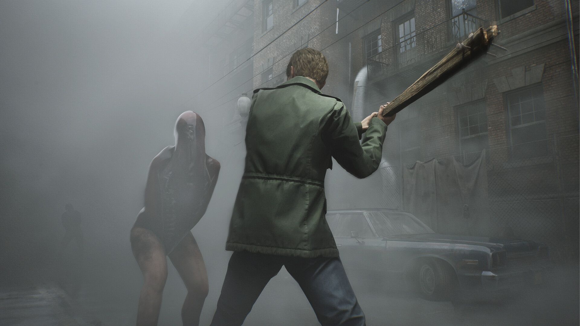 silent hill 2 monster in the fog