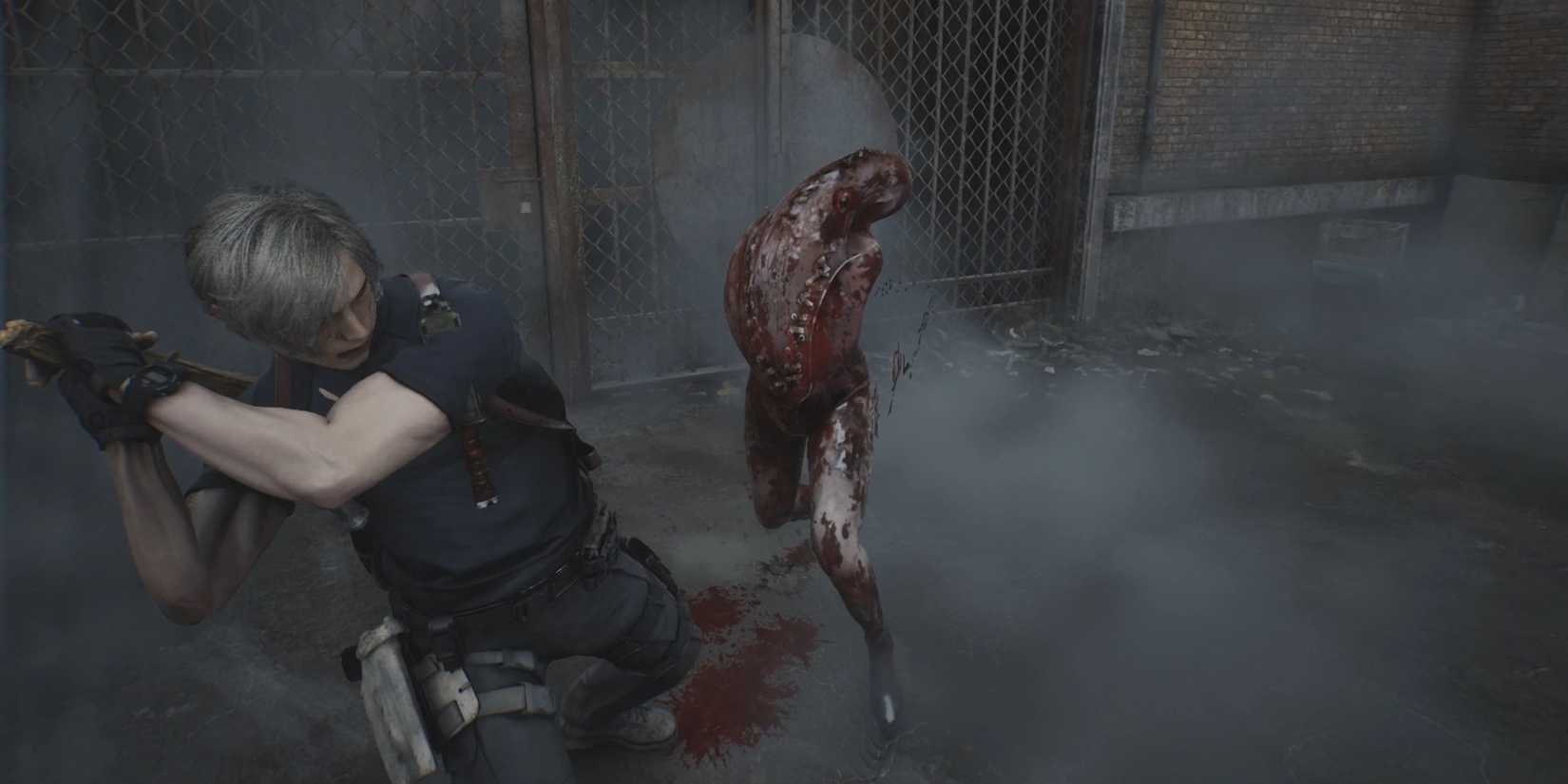 Silent Hill 2 Remake Mods- RE4R Leon