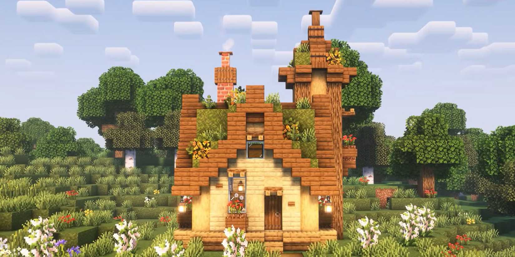 Small House Designs Minecraft Chrismas Minecraft Christmas House 🎄