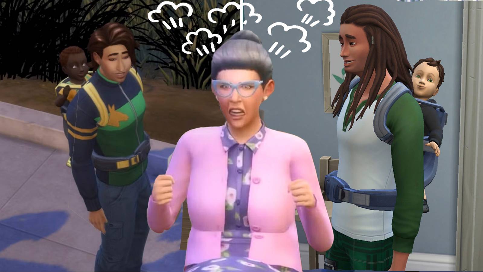 sims 4 players frustrated with baby carriers