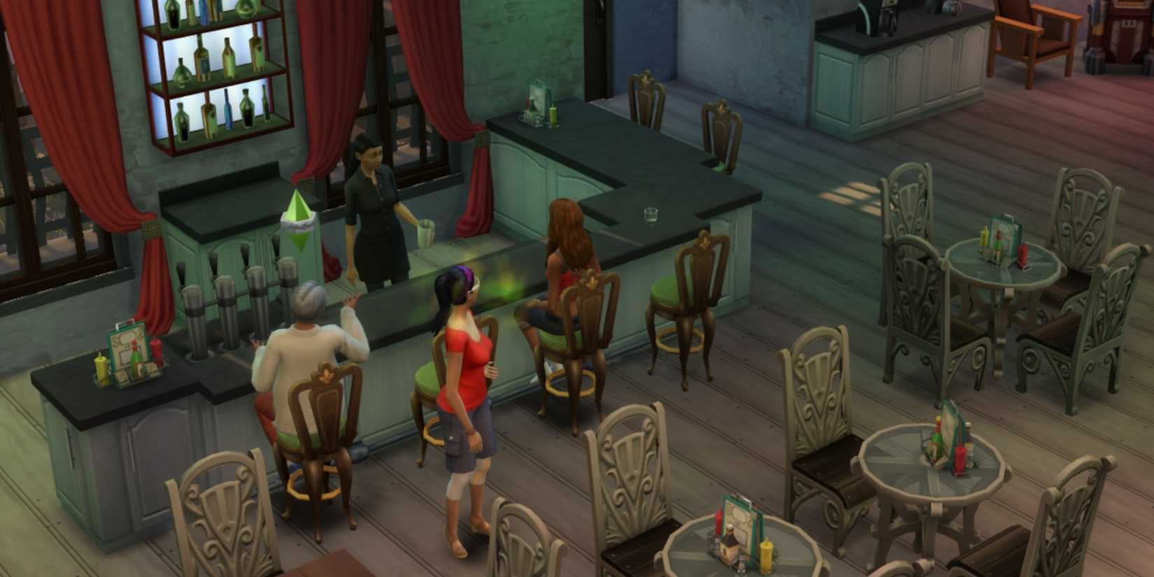 sims 4 bar