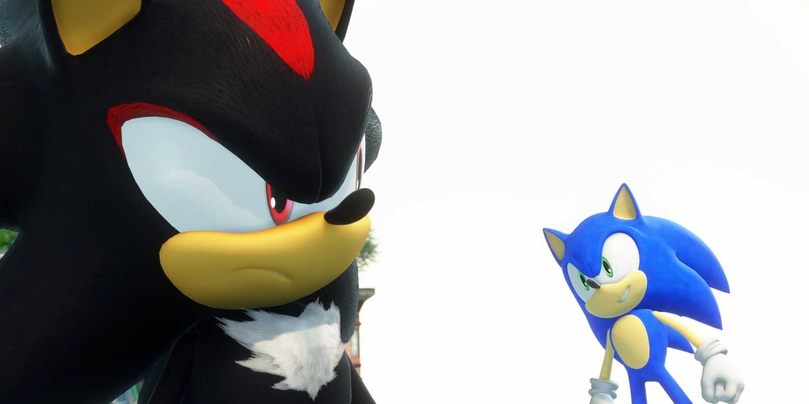 Sonic & Shade-White Space-Sonic-X-Shadow-Generations