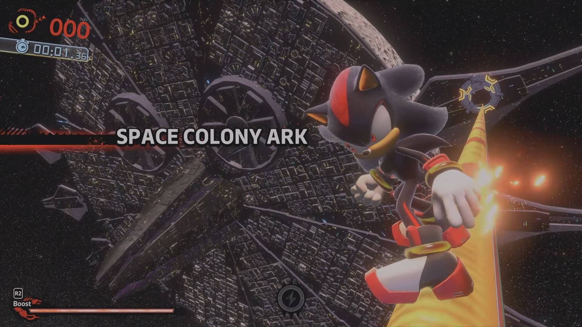 Sonic X Shadow Generations_Space Colony Ark Title