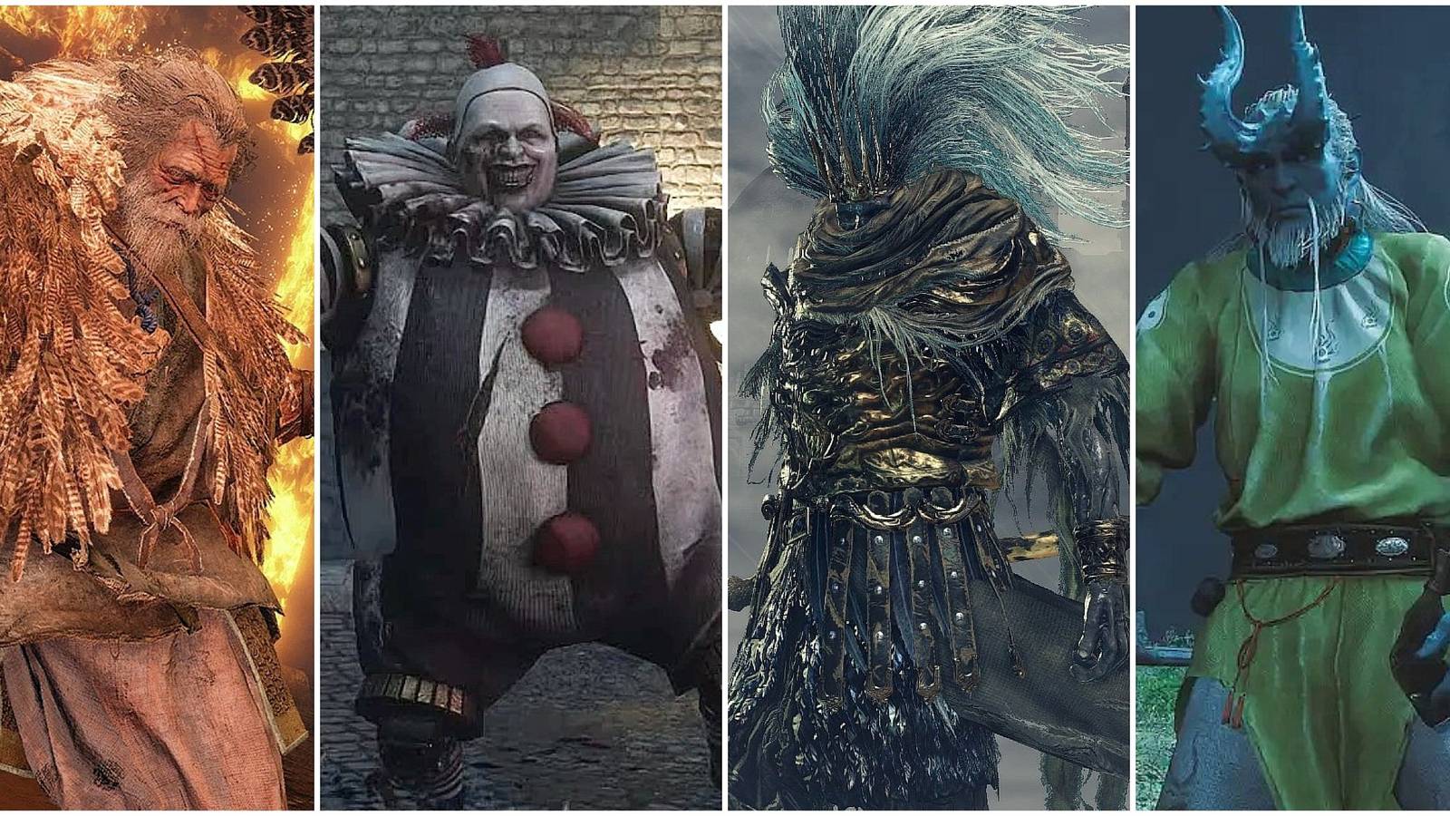 Soulslikes Hardest Optional Bosses Include Father (Owl), Mad Clown Puppet, Yellow Loong and Nameless King