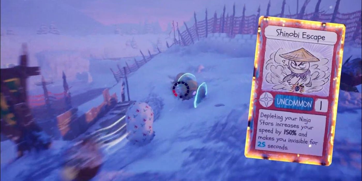 South Park Snow Day Shinobi Escape card