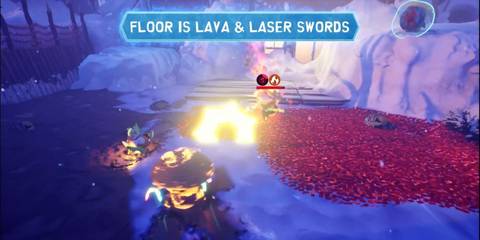 South Park Snow Day The Floor is Lava and Laser Swords Home Brew rules