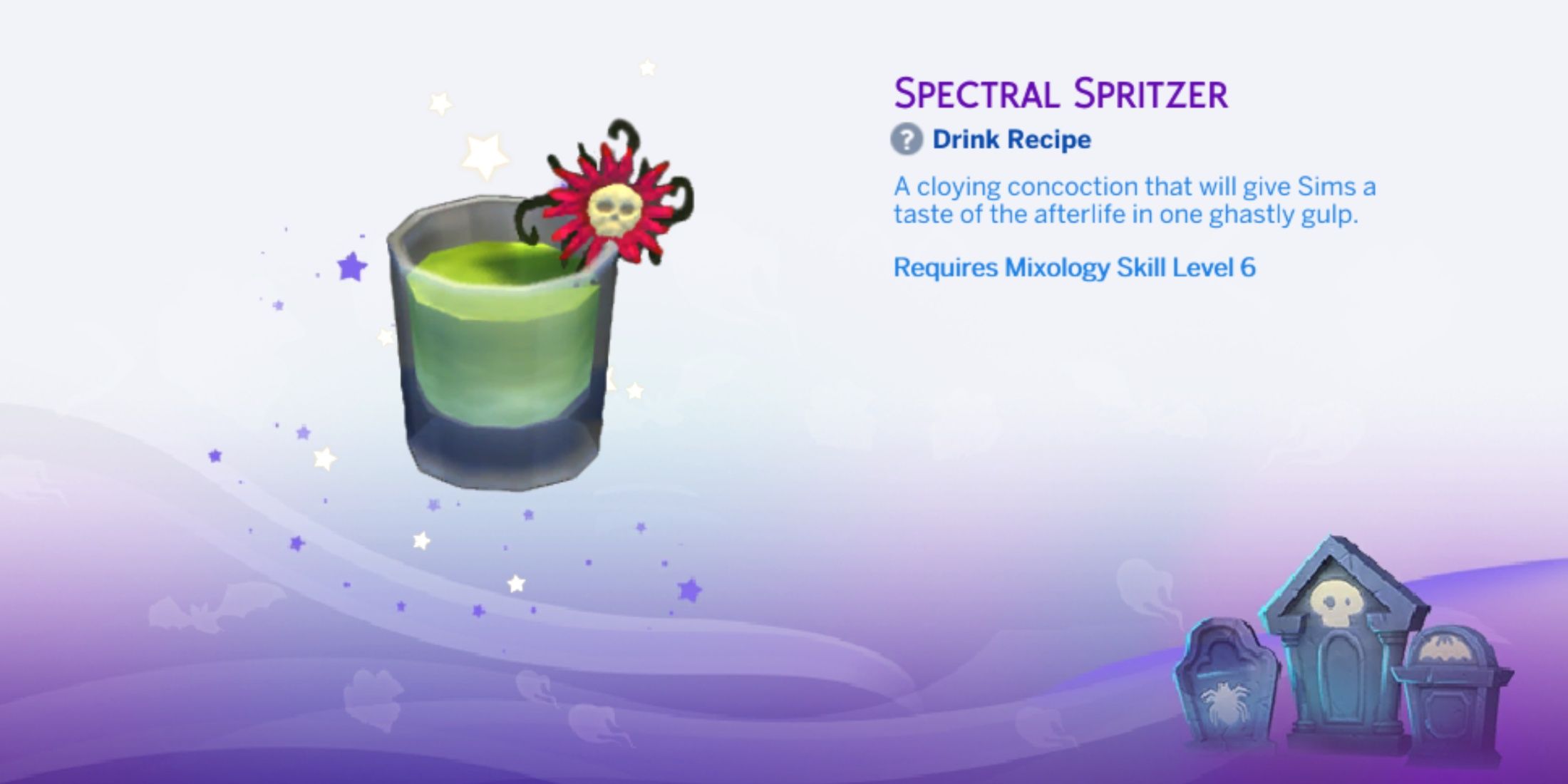 The Sims 4: How Spectral Spritzer Works