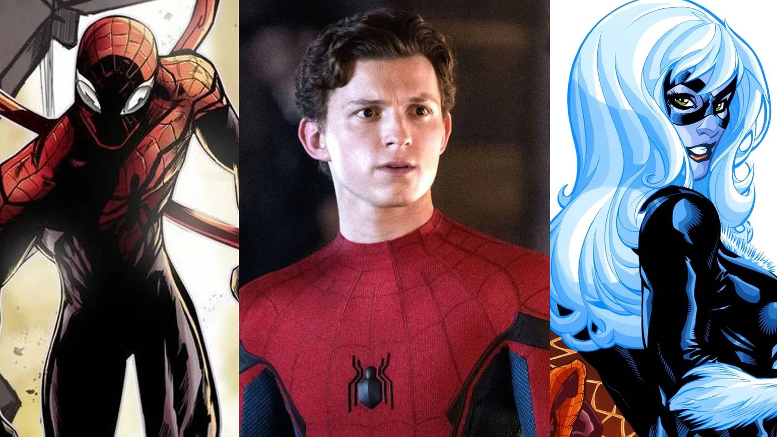 Superior Spider-Man; Tom Holland's Peter Parker unmasked; Black Cat
