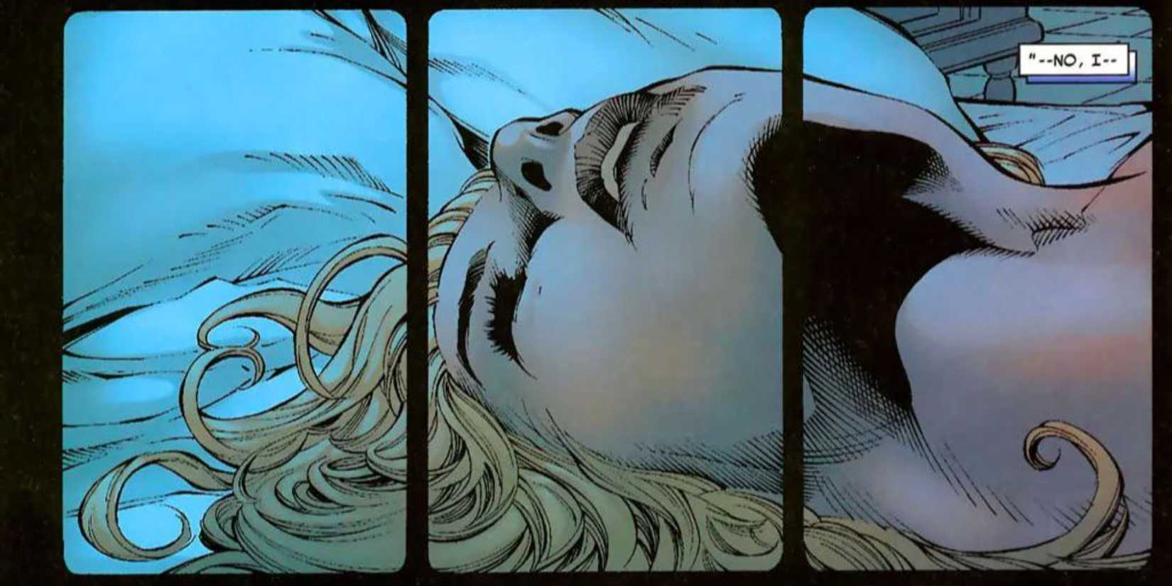 Gwen Stacy in bed