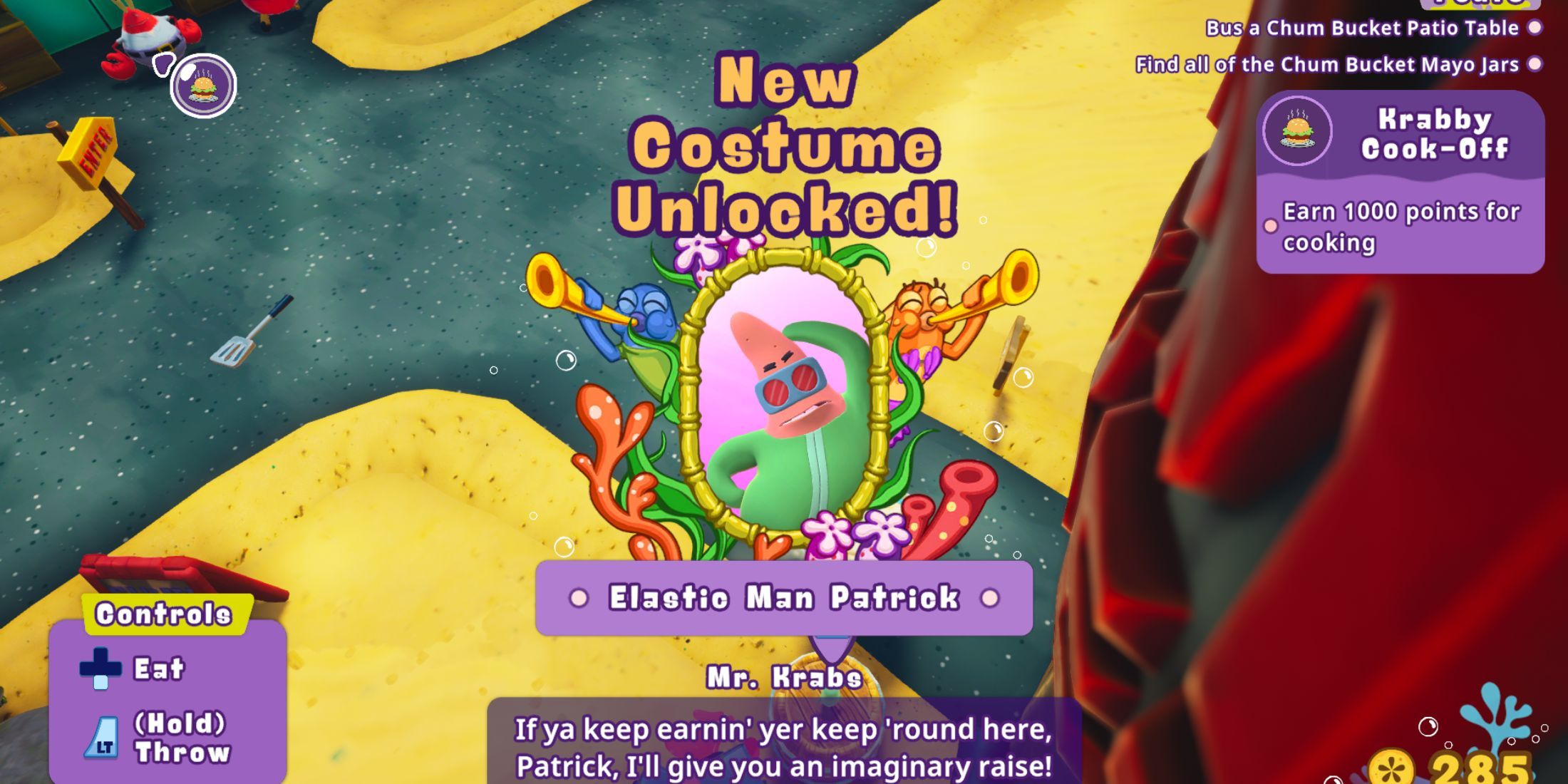 How to Unlock Costumes in SpongeBob SquarePants: The Patrick Star Game