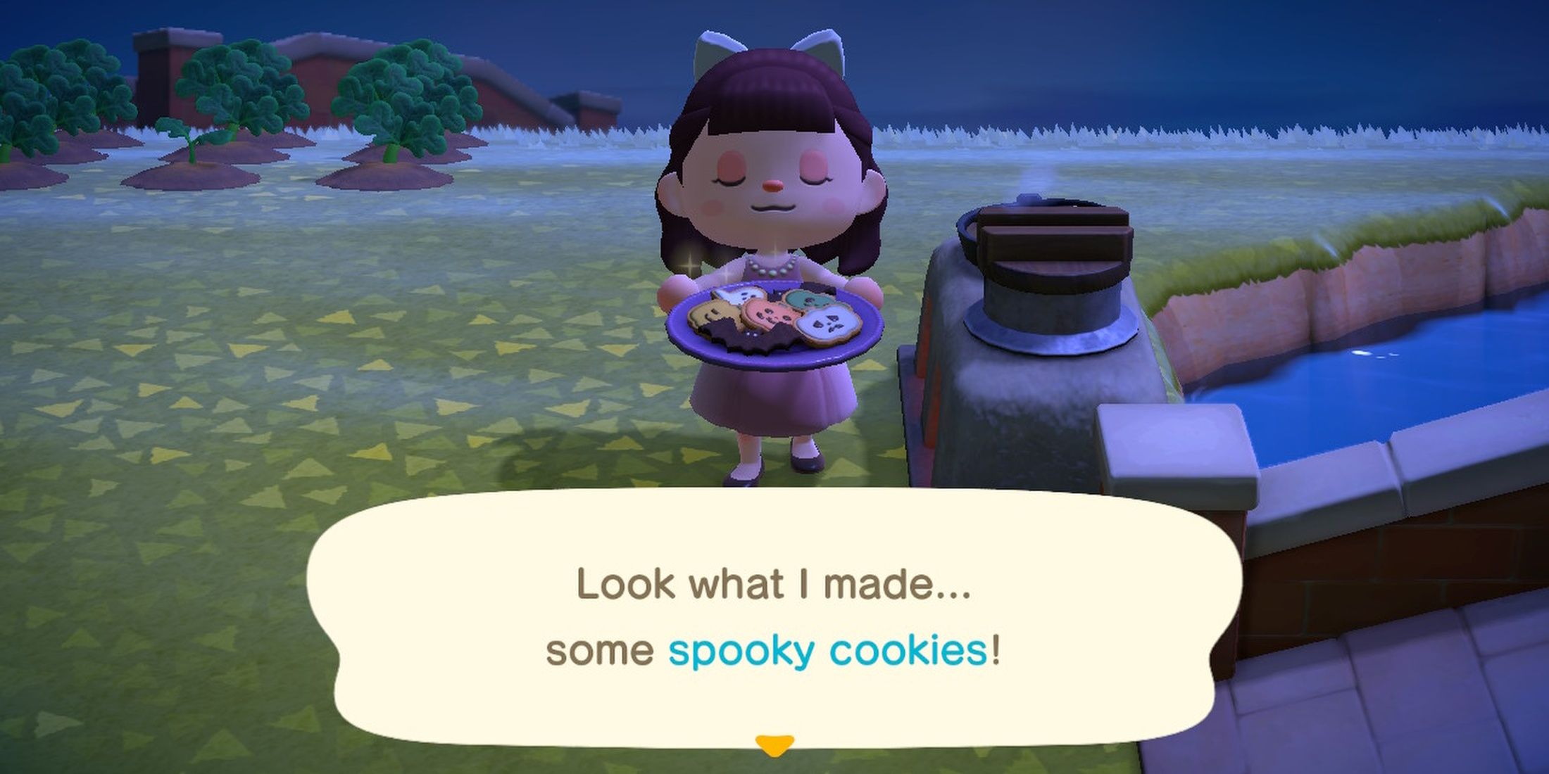 Animal Crossing: New Horizons player shares real-life Spooky Cookies