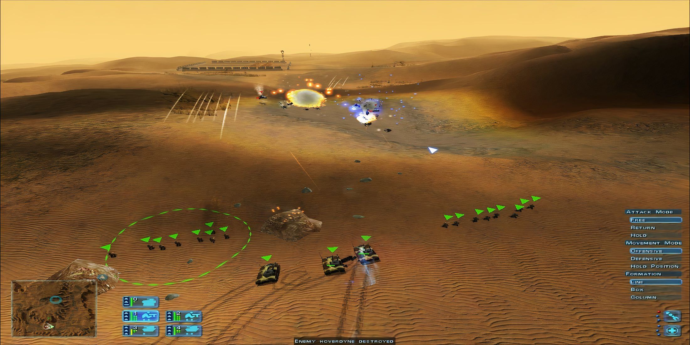 Real-Time Strategy Games With No Base Building