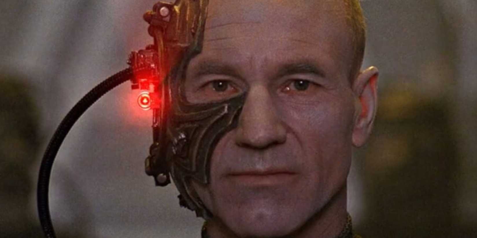Star Trek Picard as Locutus of Borg