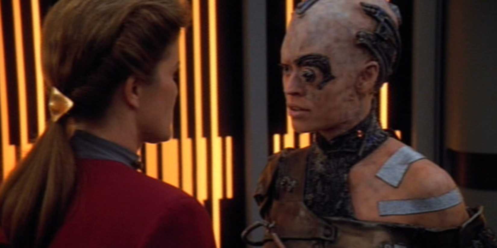 Star Trek Seven of Nine and Janeway