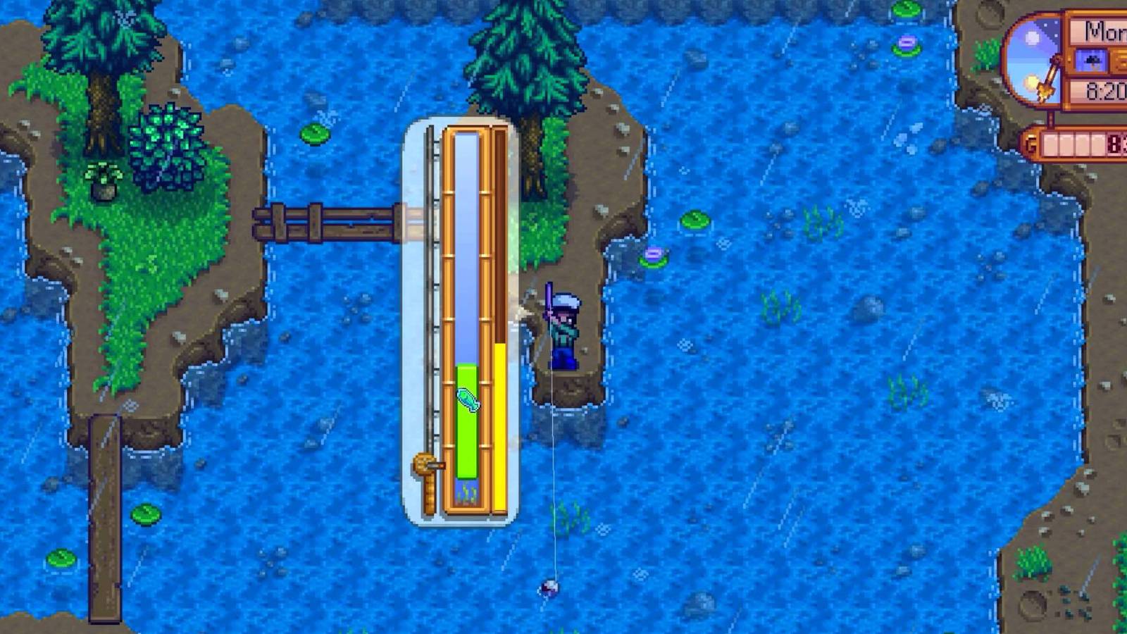 stardew valley fishing tip diagonal