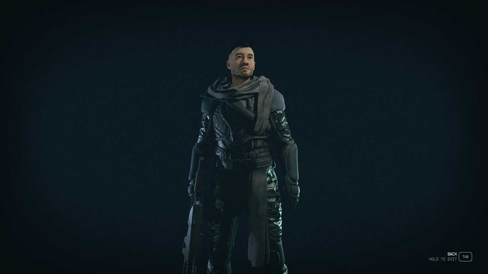 The Va'ruun Suit With Scarf in Starfield Shattered Space