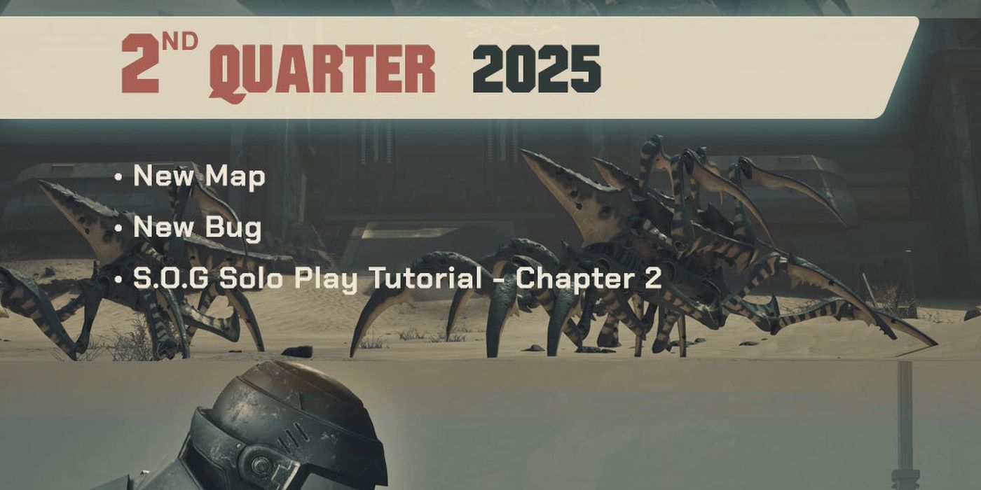 Starship Troopers: Extermination Roadmap second quarter 2025
