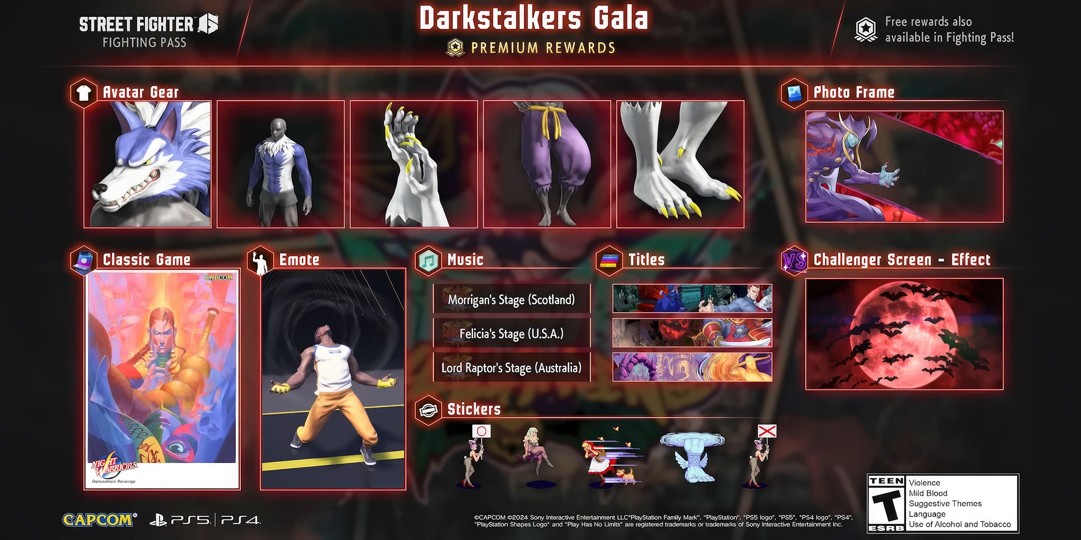 Street Fighter 6 is Getting Darkstalkers DLC