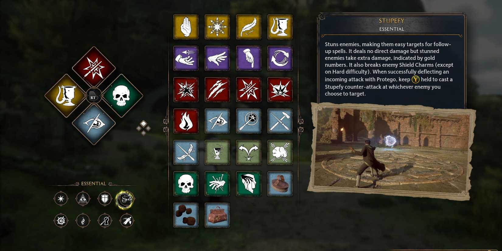 Every Essential Spell in Hogwarts Legacy - Stupefy