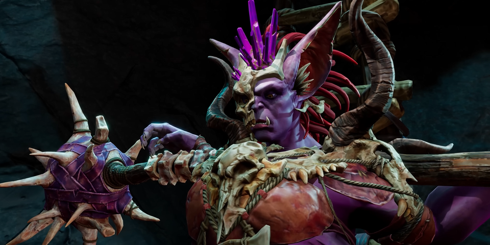 A character from Sunderfolk