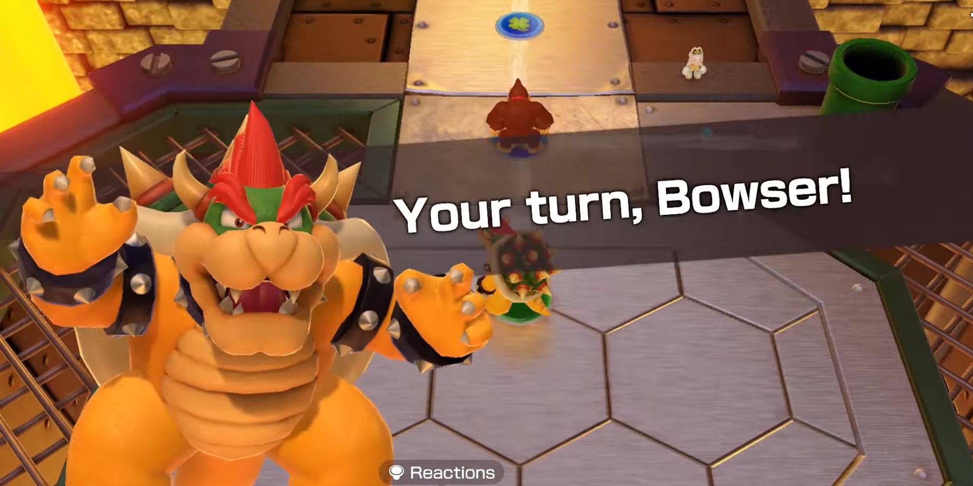 Bowser in Super Mario Party Jamboree