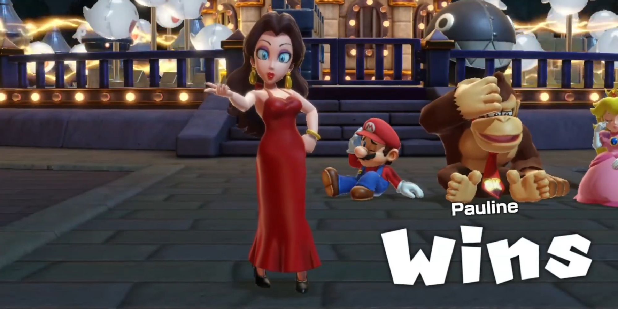 Pauline in Super Mario Party Jamboree