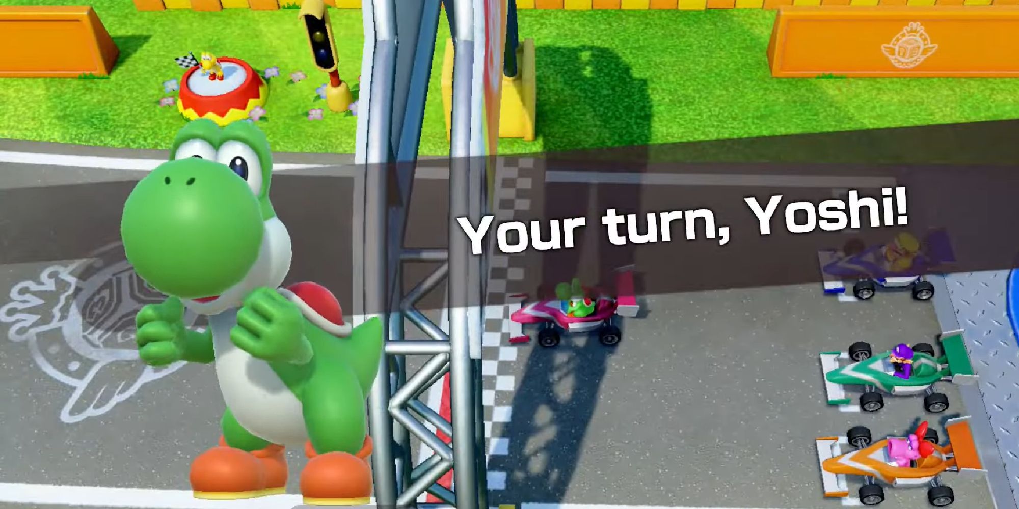 Yoshi in Super Mario Party Jamboree