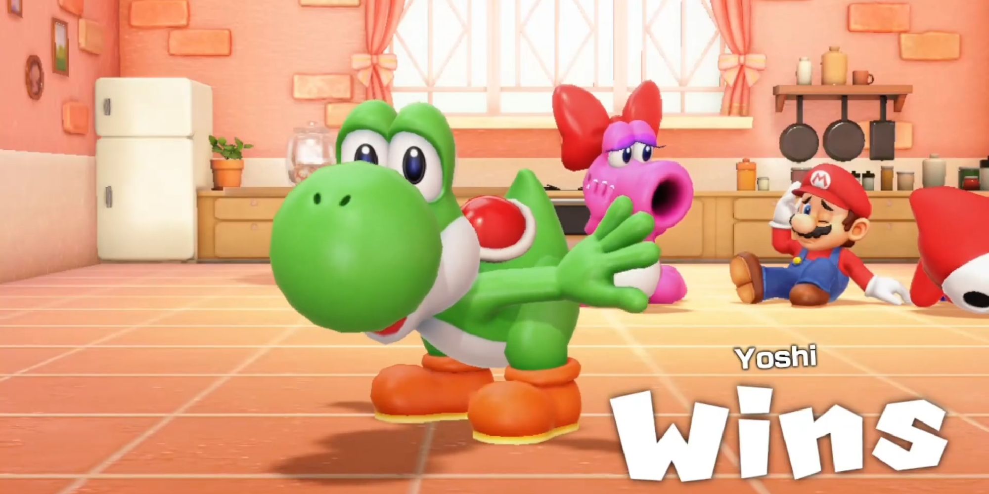 Yoshi in Super Mario Party Jamboree