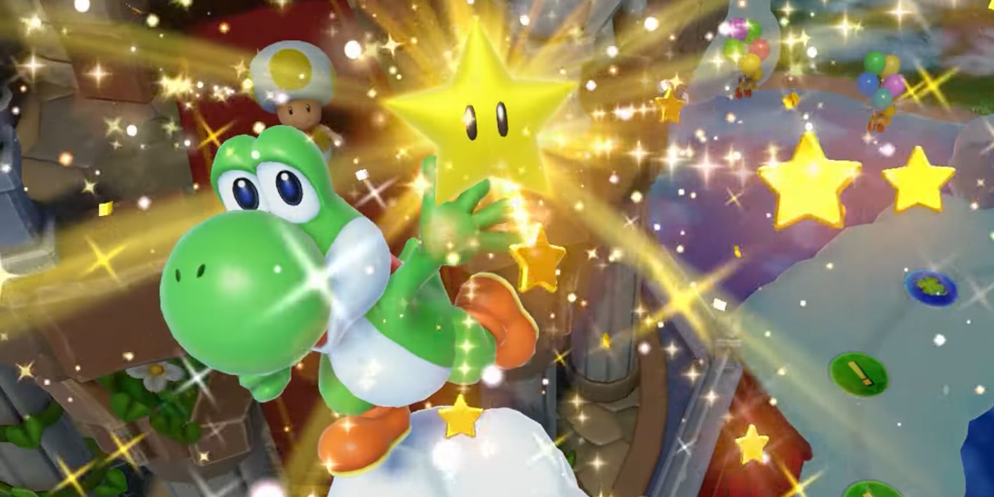 Yoshi in Super Mario Party Jamboree