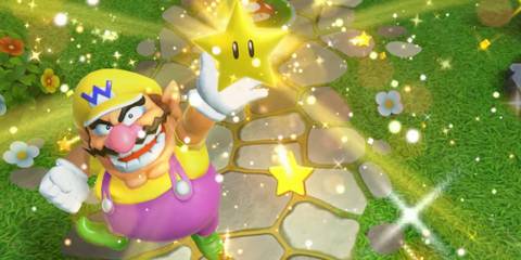 Wario in Super Mario Party Jamboree