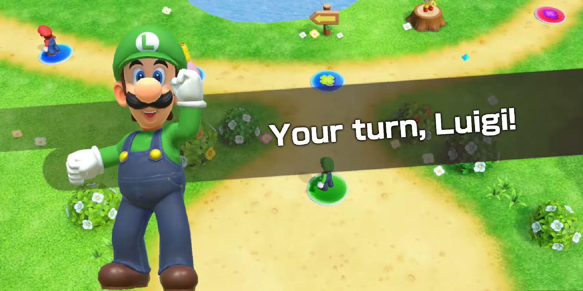 Luigi in Super Mario Party Jamboree