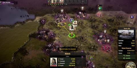 Surviving the Aftermath map