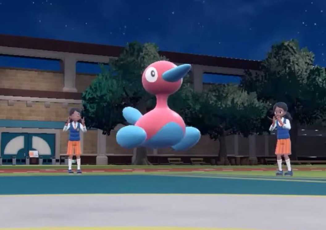 Pokemon Legends Z-A: Porygon2 dalam pertarungan