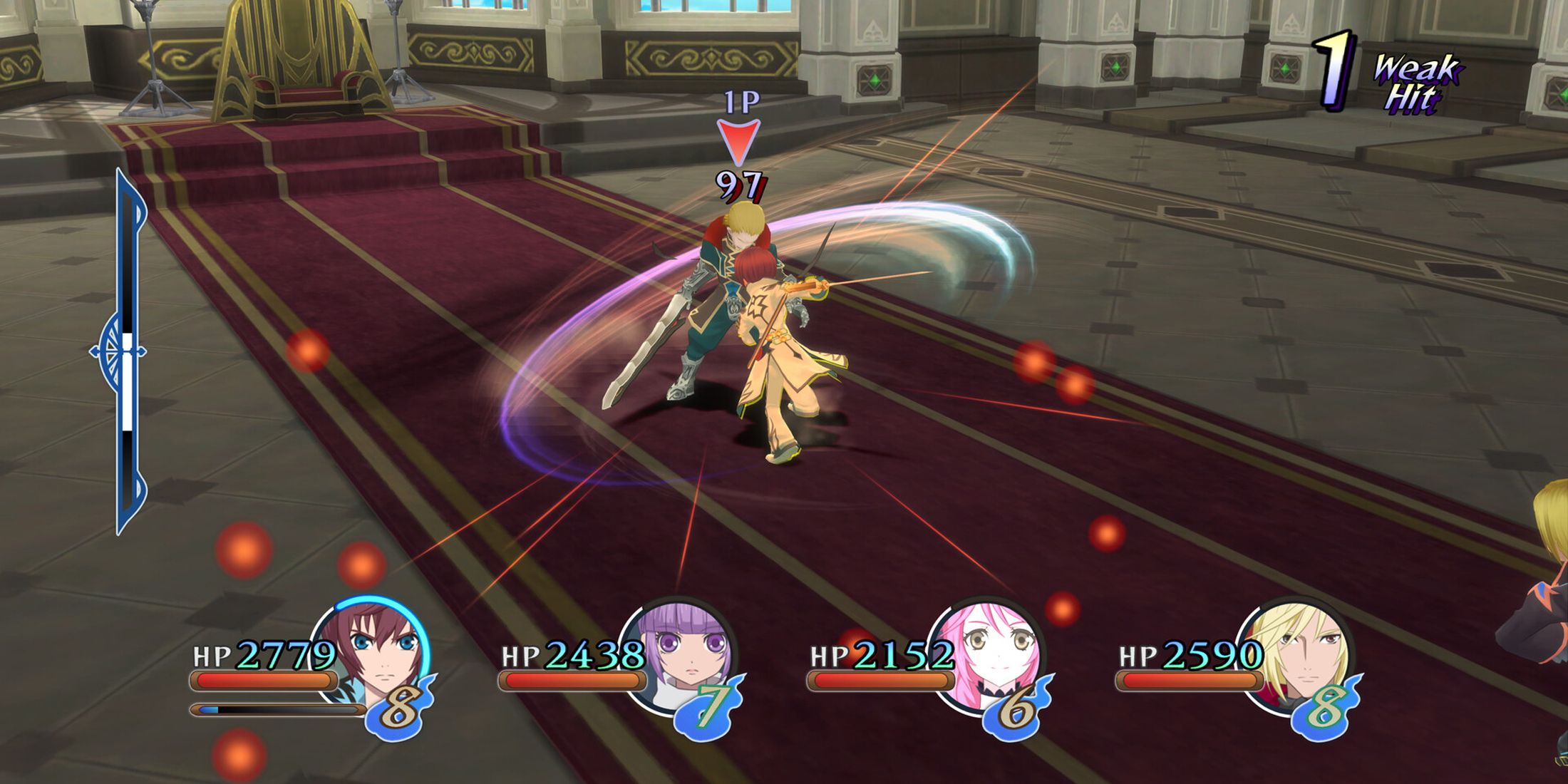 tales of graces f remastered combat