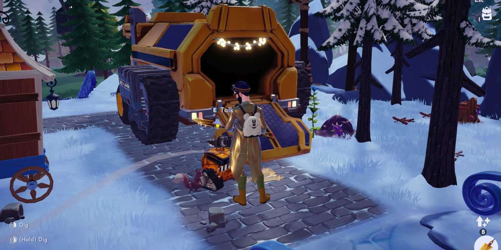 talking to wall-e ddv