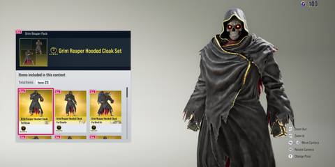 Tekken 8 Grim Reaper costume Cropped