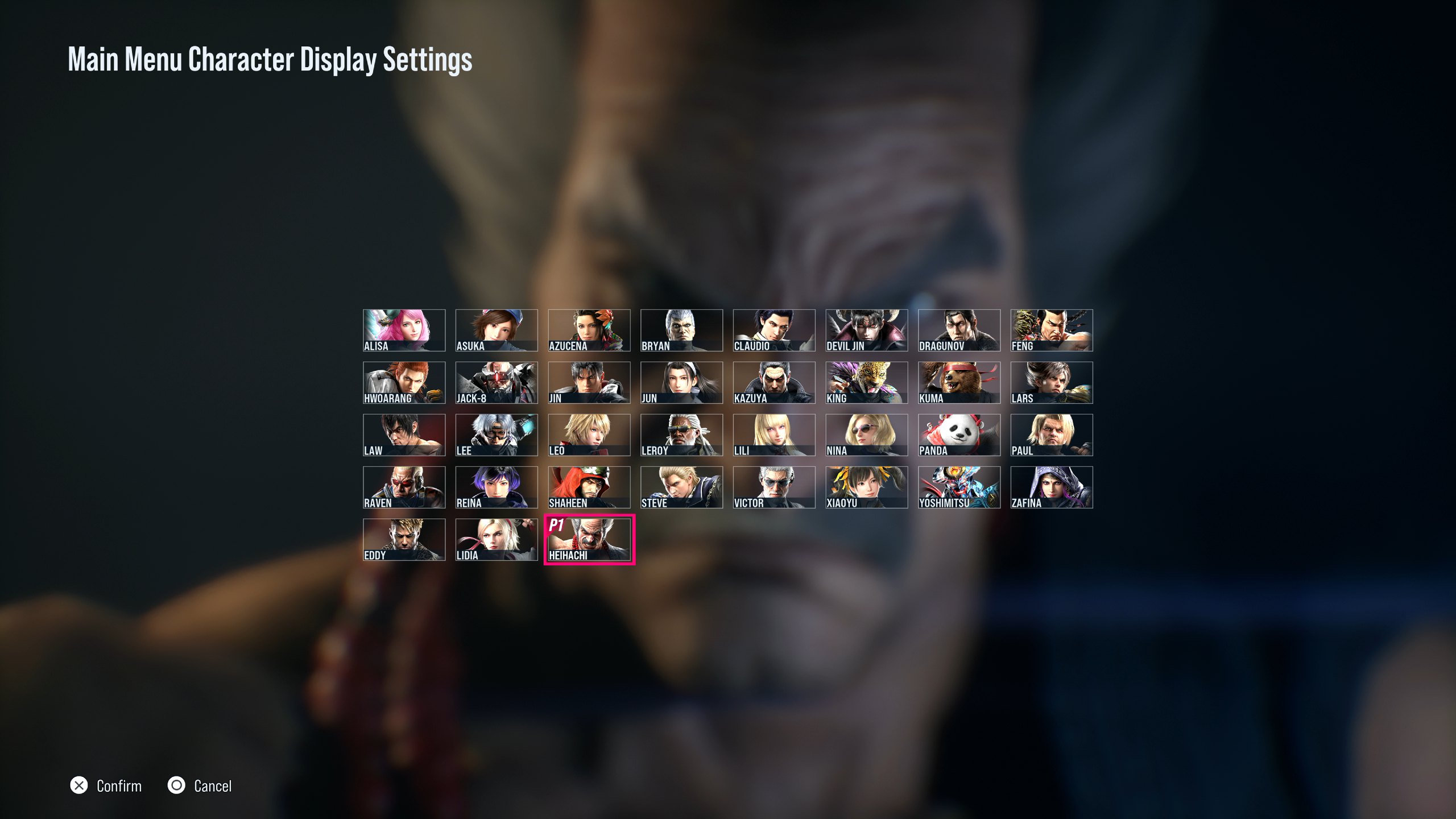 How to Customize the Main Menu in Tekken 8
