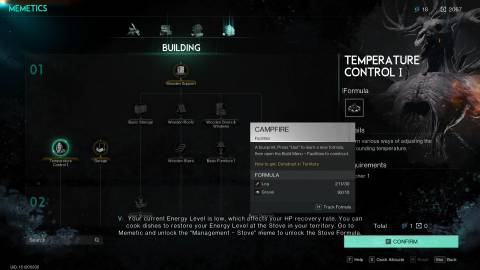 Temperature Control memetic Once Human