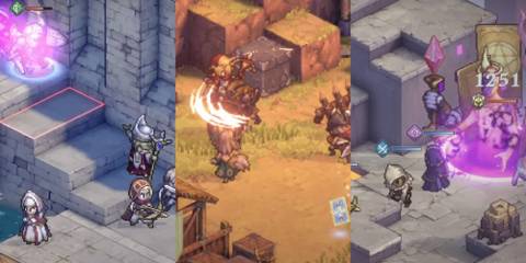 Lash attacking in left, stormbreaker attacking in middle and abyss attacking on right