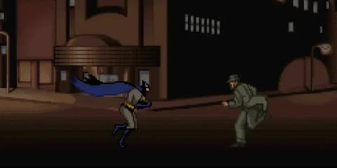 The Adventures of Batman & Robin Fight