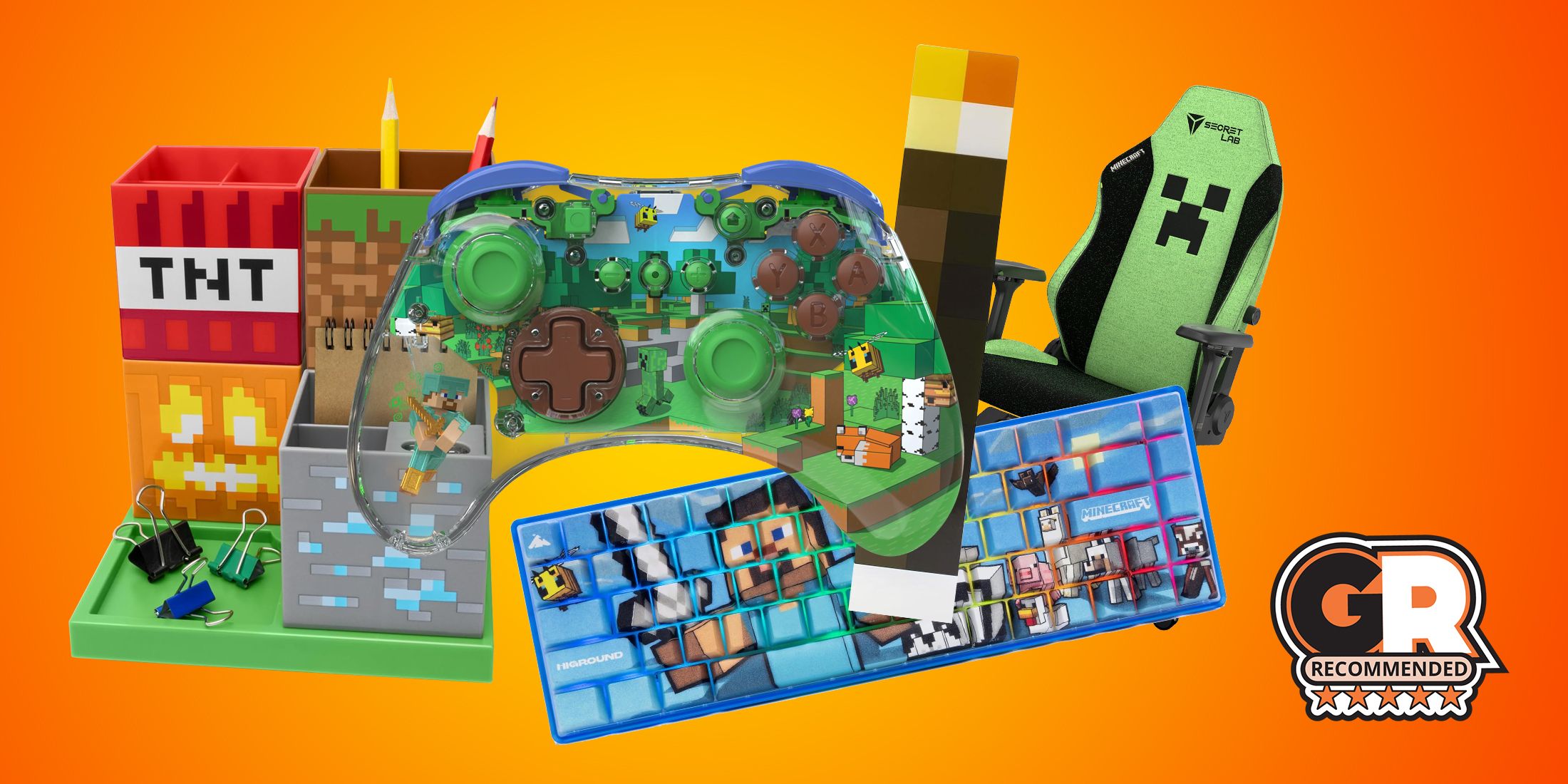 The Best Gaming Accessories for a Minecraft-Themed Room