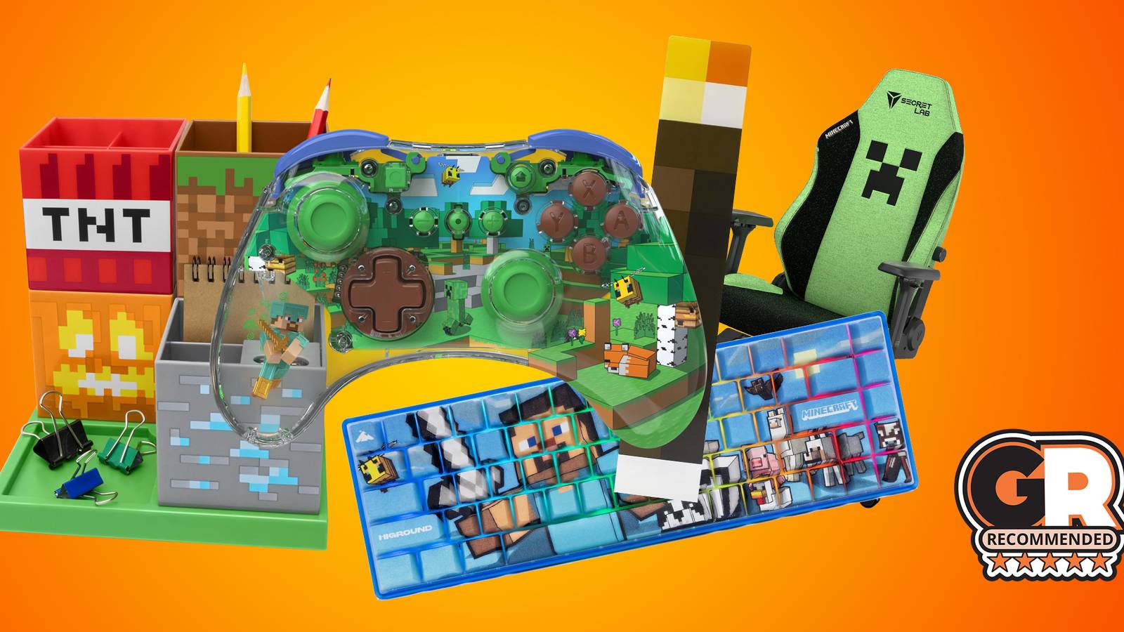 The Best Gaming Accessories for a Minecraft-Themed Room