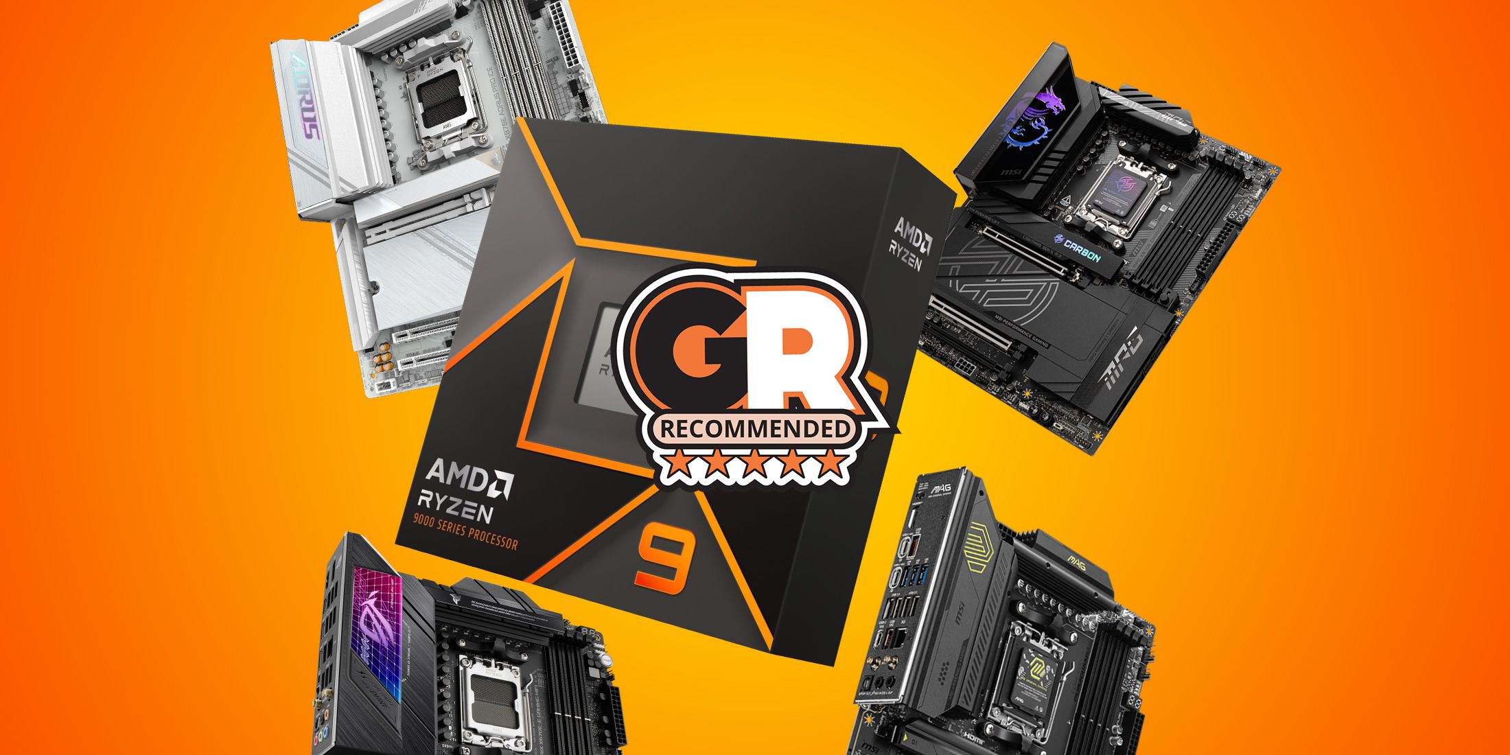 The Best Motherboards To Pair With The AMD Ryzen 9 9950X