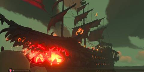 The Burning Blade in Sea of Thieves
