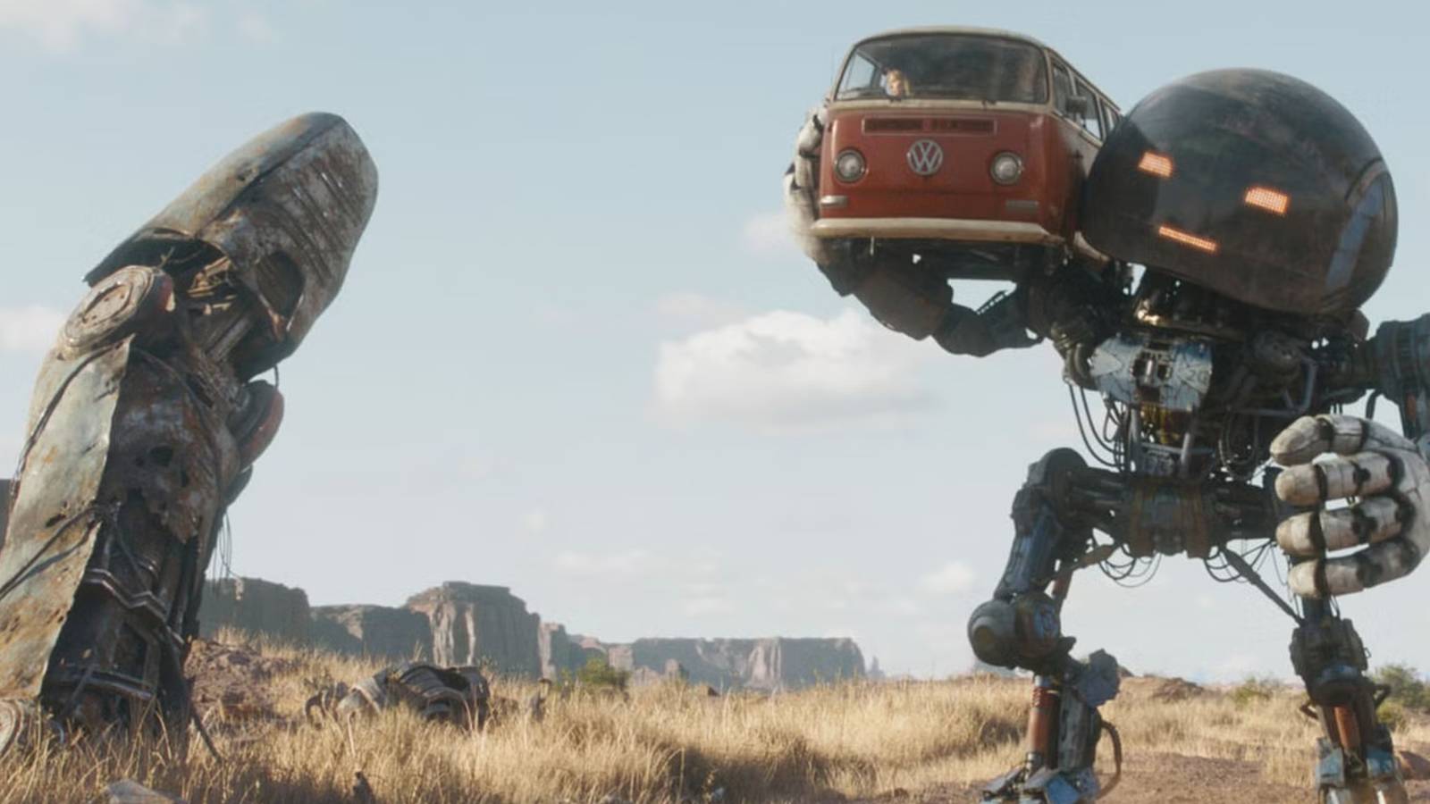 The Electric State Robot Carrying Van