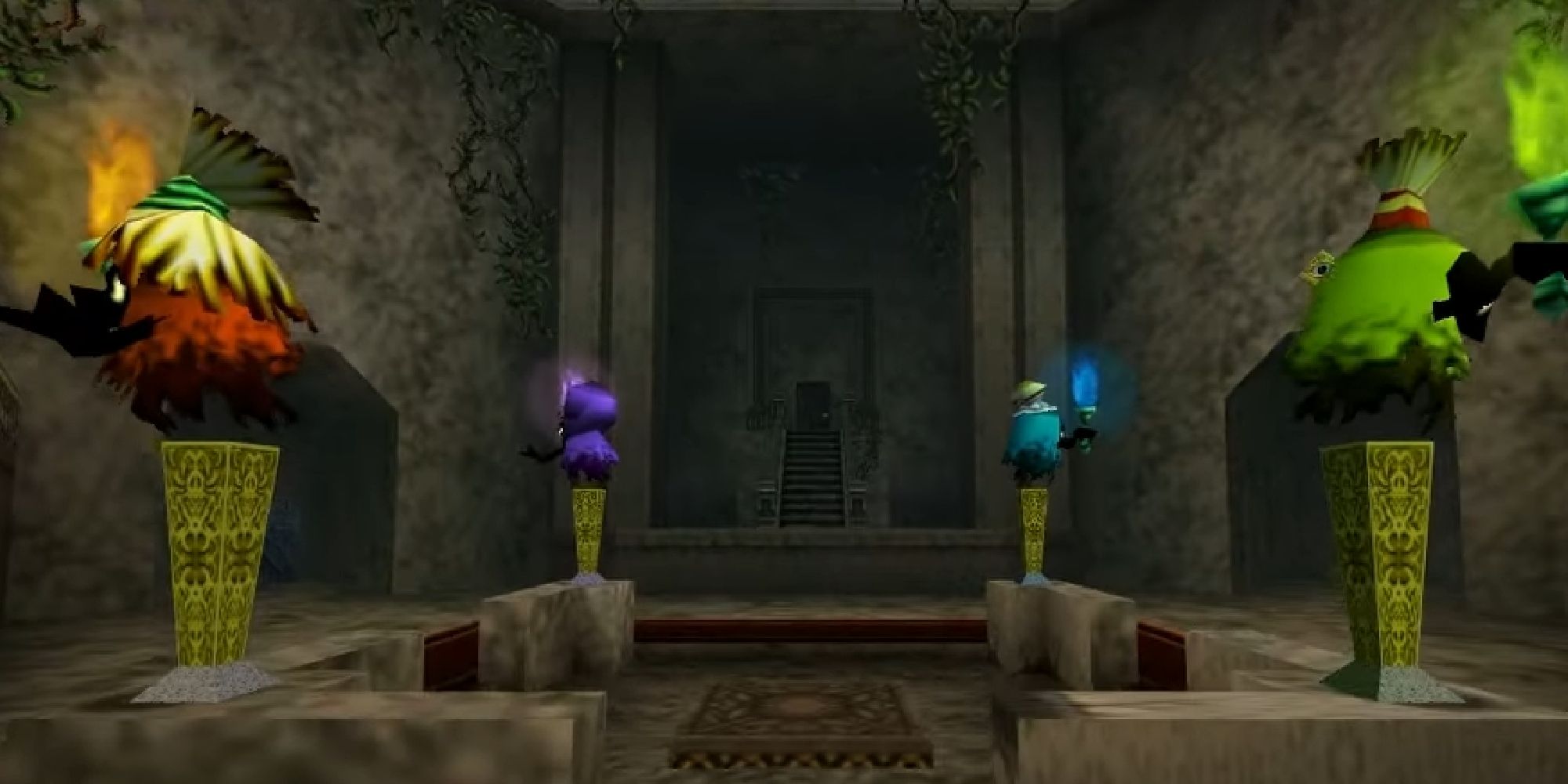 A Big Poe inside Arbiter's Grounds in The Legend Of Zelda: Ocarina of Time