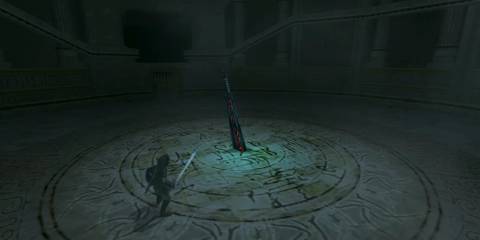 Link inside Arbiter's Grounds in The Legend Of Zelda: Twilight Princess