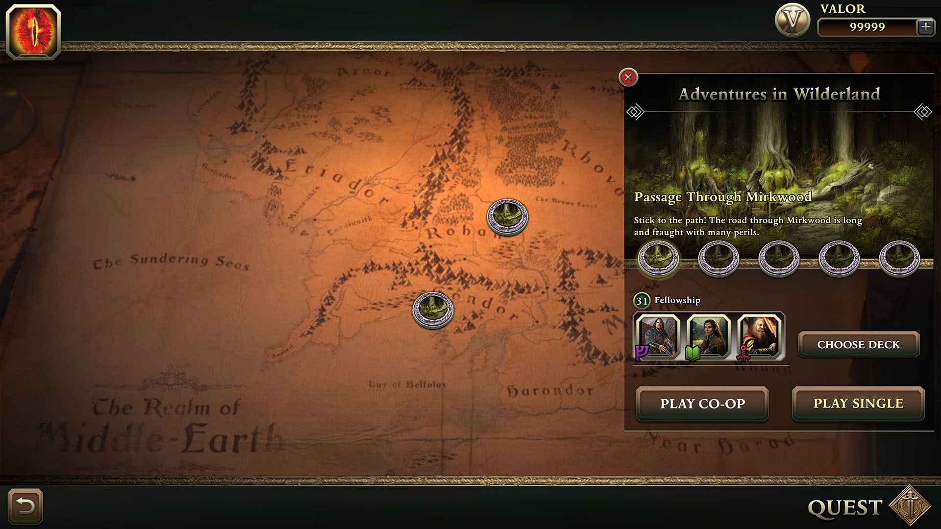 The Lord of the Rings- Adventure Card Game