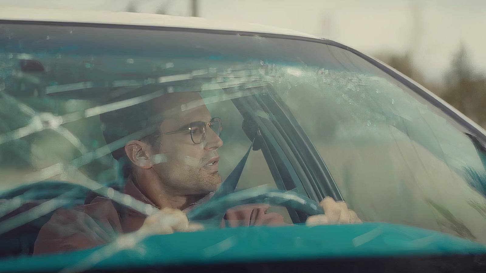 A screenshot from the Stephen King movie The Monkey